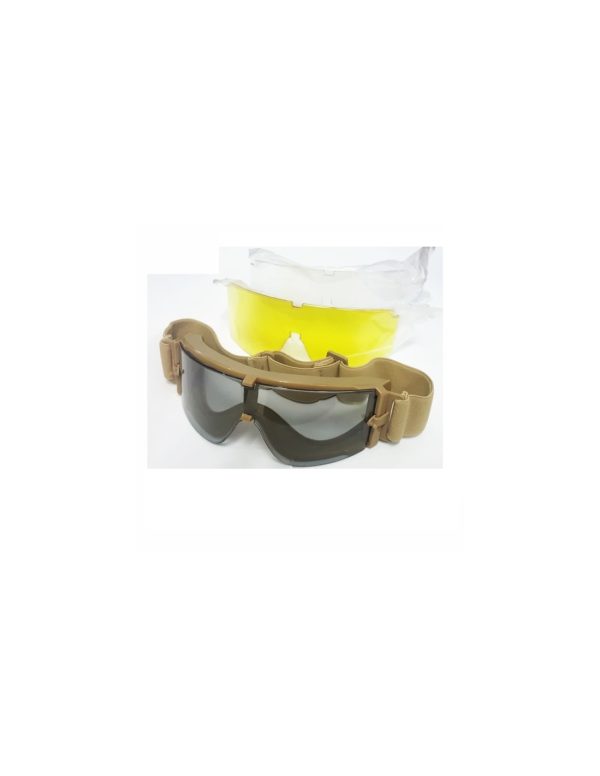 GAFAS PROTECCION 3LENTES RK5 NEGRO