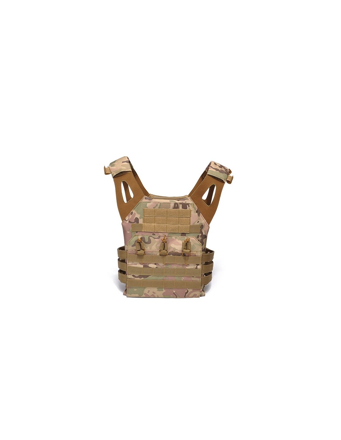 CHALECO JPC MULTICAM CON PLACA